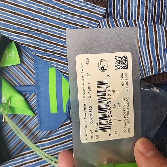 NWT "S" Hugo Boss Golf Shirt - Picture 5 of 12